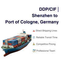 Transitaire maritime professionnel Chine-Port de Cologne Allemagne Expédition LCL CIF Agent de dropshipping Logistique 24/7 Livraison rapide