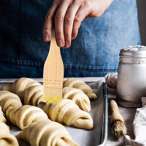 1/3 pinceaux plats en laine de hareng <span class=keywords><strong>à</strong></span> manche en bois pour <span class=keywords><strong>aquarelle</strong></span>, peinture artistique, lavage, pour céramique et poterie, fabriqués en Chine continentale - Product Image 3