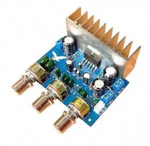 New TDA2009A two-channel audio power amplifier board