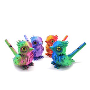 Modèles d'oiseaux sifflants imprimés en 3D, statues d'oiseaux avec ornements décoratifs d'ailes pour armoires, jouets sensoriels pour l'autisme/ADHD - Product Image 2