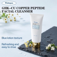 ODM/OEM GHK-CU Nettoyant en profondeur raffermissant anti-rides à l'aloe vera pour adultes, tous types de peau, disponible en gros