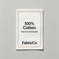 Étiquettes tissées personnalisées en gros pour vêtements, étiquettes de marque personnalisées, étiquettes de col, étiquettes tissées pliées