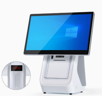 Sistema de Punto de Venta Táctil para Restaurantes y Comercios, con Caja Registradora y Terminal Todo en Uno YueCool T20 Wi-Fi 6 (Usado)