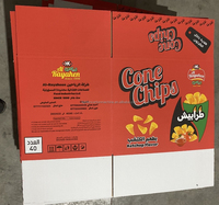 Ligne de production de fabrication de boîtes en carton ondulé avec impression flexographique, pliage, collage, rainurage, découpe rotative et emballage