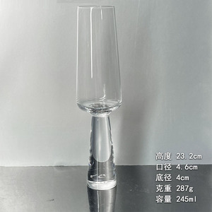 Bicchieri di vetro bianco rosso di vetro <span class=keywords><strong>con</strong></span> Base pesante <span class=keywords><strong>con</strong></span> Base calice di cristallo di lusso bicchieri di <span class=keywords><strong>Champagne</strong></span> <span class=keywords><strong>con</strong></span> scatola di imballaggio - Product Image 1