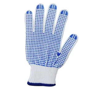 Guantes de PVC Antideslizantes de Doble Cara con Puntos Azules, Sin Silicona, Sin Polvo, Duraderos y Transpirables, Venta al por Mayor en China, Bofeite - Product Image 5