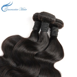 For 100% Brazilian Remy Virgin Hair <b>Body</b> <b>Wave</b> Bundle with Top Grade No Shedding & Tangling Machine Double Weft - Product Image 4