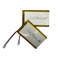 Batterie externe 5000mAh 3.7V 105080, batterie Lipo, vente en gros, batteries lithium-ion haute capacité