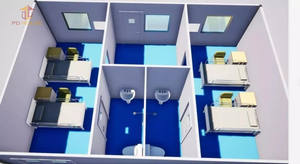 <span class=keywords><strong>Unit</strong></span>à di terapia intensiva mobile portatile per contenitori ospedalieri <span class=keywords><strong>unit</strong></span>à prefabbricate per roulotte clinica veicolo autocarro dentale - Product Image 3