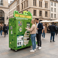 Máquina Expendedora de Camisetas con Sistema de Autoservicio para Centros Comerciales y Zonas Turísticas
