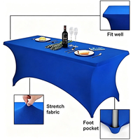 Nappe de table élastique personnalisée, flexible et extensible, pour la mise en place de la table. Aucun avis pour le moment.