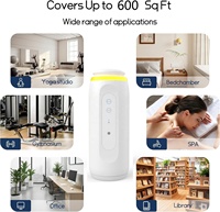 Diffuseur d'arômes intelligent portable 100 ml, connectivité électrique, montage mural, silencieux, aromathérapie domestique, hôtel, maison