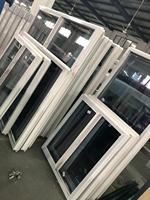 Fenêtres coulissantes simples en PVC/UPVC blanc, double vitrage Low-E, les plus vendues