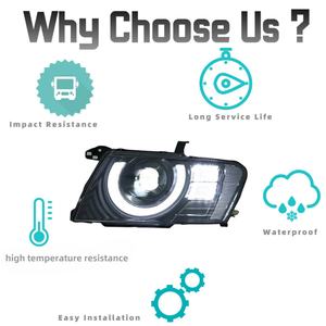 पेजेरो मोंटेरो v77 v79 संशोधित हेडलाइट्स 2004 - 2014 ड्रिल के लिए डिफेंडर शैली फ्रंट हेड लैंप में अपग्रेड किया गया है। - Product Image 6