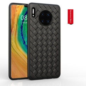 Funda de teléfono de silicona TPU suave con patrón tejido de alta calidad para Huawei Mate40 30 <span class=keywords><strong>20</strong></span>-Diseño ligero de lujo <span class=keywords><strong>Precio</strong></span> directo de fábrica - Product Image 1