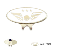 Marqueur de balle de Golf magnétique personnalisé de haute qualité marqueur de balle magnétique pince à chapeau accessoires de Golf Souvenir