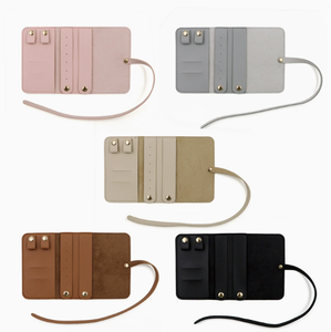 Estuche enrollable de viaje de cuero PU para joyas, con logo personalizado, para anillos, collares y pendientes, bolsa de almacenamiento, muestra gratuita en stock, estuches de regalo al por mayor - Product Image 3