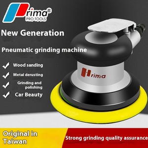Sander pneumatique Taiwan Prima de 5 pouces, tête de ponçage à sec, machine à poncer, polissage à l'air pour voitures, polisseuse pour voitures - Product Image 6