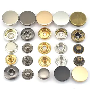 KAM फैक्टरी कस्टम लोगो बनाया सबसे अच्छा गुणवत्ता पीतल धातु चार भागों तस्वीर बटन/धातु तस्वीर बटन