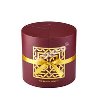 Boîte cadeau personnalisée de luxe en carton avec ruban, estampage UV sélectif, marquage à chaud, double porte et fermeture magnétique