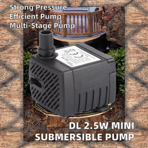 Mini Bomba De Motor eléctrico sumergible 200L potencia versátil pequeña fuente de jardín de acuario para mascotas de agua - Product Image 2