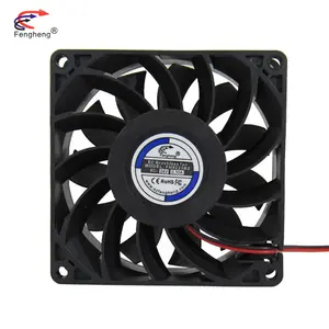 Fengheng 92x92x25mm 인버터 팬 9225 브러시리스 EC DC AC 12V 24V 110V 220V 축 냉각 팬 전류 소스 인버터