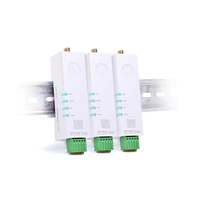 (BSC) Modem Seluler 4G LTE Mini Din Rail RS485 232 TTL ke Port Cat1 DTU Industri Tertanam Dual-Core -A5 USR-DR154/152/1