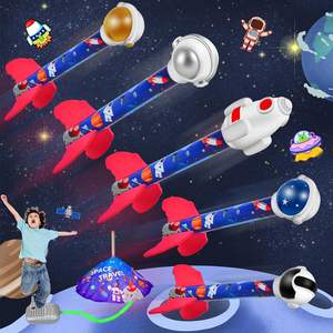 <span class=keywords><strong>Lanzadores</strong></span> de cohetes de espuma voladora espacial multicolor, 5 uds., <span class=keywords><strong>lanzadores</strong></span> de cohetes de aire de espuma para niños, divertidos juguetes al aire libre, juguetes de lanzamiento - Product Image 3