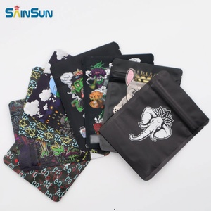 Muestra Gratuita de Bolsas Mylar Personalizadas con Impresión, Resellables, a Prueba de Olores, con Cierre Hermético, para 3.5g de Golosinas Comestibles - Product Image 1