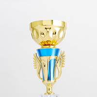 Trofeo de la Liga de Campeones de Plástico Personalizado en Oferta, Medallas Personalizadas para Competiciones Deportivas AD139