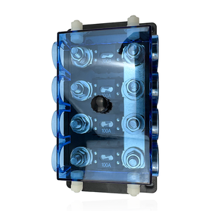 AK-FX71 porte-fusible de prise de voiture Anm, lame de voiture de type boulon bidirectionnelle à quatre voies unidirectionnel, boîte à <span class=keywords><strong>fusibles</strong></span> de voiture portable Fusible de voiture de haute qualité - Product Image 1