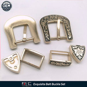 Servizio OEM Personalizzato Fibbia per Cintura Vintage da Cowboy con Logo Personalizzato in Metallo Set Fibbie a Spillo per Cinture - Product Image 5