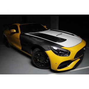 Nuovi Parafanghi Anteriori in Fibra di Carbonio Secca per <span class=keywords><strong>Mercedes</strong></span> <span class=keywords><strong>AMG</strong></span> <span class=keywords><strong>GT</strong></span> GTS GTC - Kit Carrozzeria Migliorato, Montaggio a Bullone, Durevoli - Product Image 5