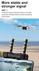 STARTRC, varilla de cobre de rango extendido, transmisor remoto de 5,8 GHz, amplificador de señal de antena Yagi para <span class=keywords><strong>DJI</strong></span> <span class=keywords><strong>Mini</strong></span> <span class=keywords><strong>2</strong></span> <span class=keywords><strong>Mini</strong></span> 4K, accesorios para Drones - Product Image 3