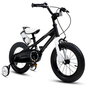 托布14英寸小轮车自由式自行车儿童2手刹车儿童自行车带训练轮儿童自行车