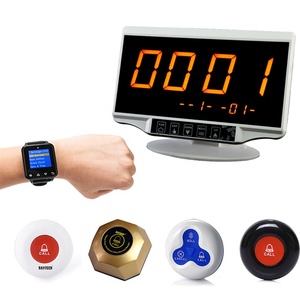Système d'Appel Sans Fil Daytech CB01-RE ABS avec Bouton d'Appel <span class=keywords><strong>Client</strong></span> pour Restaurants, Hôpitaux et Maisons de Retraite - Product Image 3