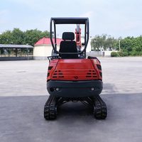 Livraison Gratuite Mini-Excavatrice sur Chenilles de 1,5 Tonne, Petite Excavatrice de 3,5 Tonnes pour Travaux de Paysagisme, Construction et Excavation