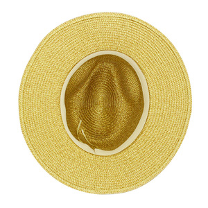 Sombreros de paja de tejido colorido para el sol, <span class=keywords><strong>nueva</strong></span> colección <span class=keywords><strong>2023</strong></span>, sombreros de paja reales para verano - Product Image 4