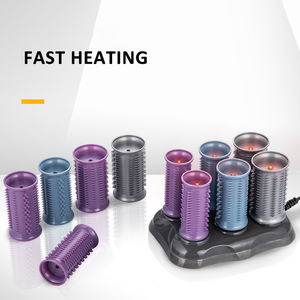 2023 chauffage électrique mini bigoudi cheveux chauds rouleaux ensemble avec clips machine bigoudi - Product Image 3