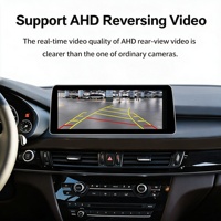 Radio para Auto con Pantalla HD de 12.3 Pulgadas, Navegación GPS, Cámara de Reversa y USB para BMW X5 F15 X6 F16, Montaje en el Tablero