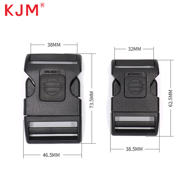 China Factory Dog Collar Clasp Snap Buckle Curved Plastic Quick Side Release Buckle for Pet Waterproof Vest Accessories