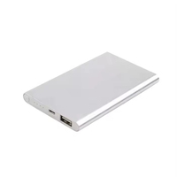 2025 promotionnel 5000mah Portable Power Bank Logo personnalisé 2 ports chargeur Mobile universel pour cadeau de téléphone portable
