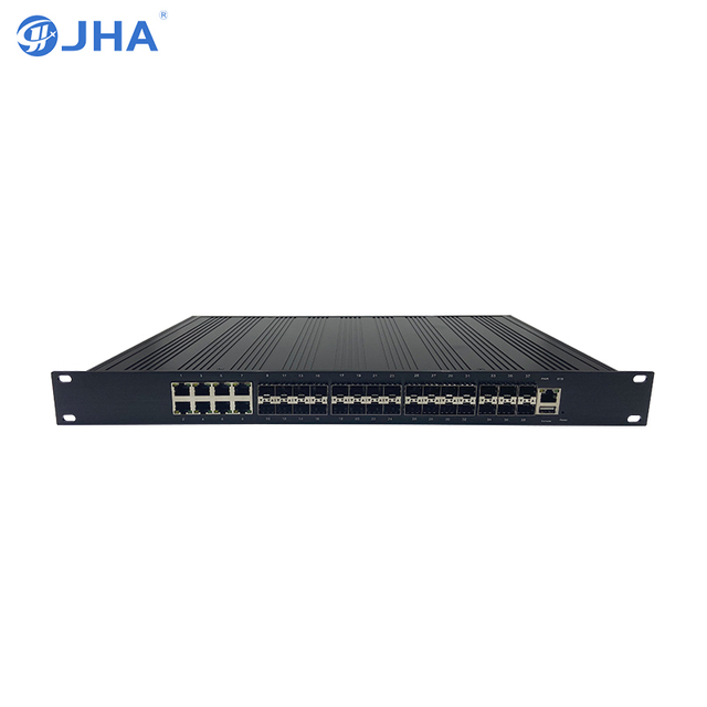 Managed Industrial Ethernet Switch, with 6 1G/10G SFP+ Slot and 8 10/100/1000Base-T(X) Ethernet Port+24 1000Base-X SFP Slot L2