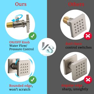 6 шт., массажный распылитель для душа - Product Image 4