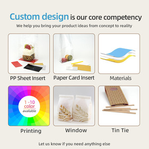 Sac d'emballage à fond plat avec fenêtre <span class=keywords><strong>de</strong></span> présentation supérieure, personnalisable avec logo, plusieurs couleurs au choix, <span class=keywords><strong>prix</strong></span> <span class=keywords><strong>de</strong></span> gros - Product Image 3