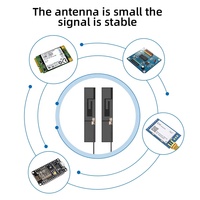 Antenne FPC de communication miniature ultra-mince personnalisée, WiFi BLE 2.4/5G, autocollante, montage facile pour appareil alimenté par l'IA, montre intelligente
