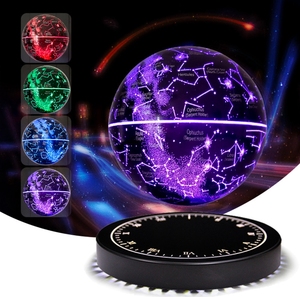 Lampe de <span class=keywords><strong>table</strong></span> flottante à lévitation magnétique multicolore, changement de couleur RVB, rechargeable, commande tactile - Product Image 5