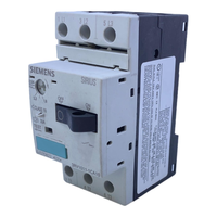 Nouveau Interrupteur de Protection Moteur Original Prêt à l'emploi 3RV1011-1CA10 1.8-2.5A pour Automatisation Industrielle et Contrôle PLC en Entrepôt
