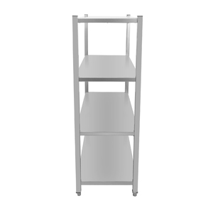 Stainless steel 4 Tier Storage Shelves, <b>Kitchen</b> Storage Racks, Multipurpose Storage Rack for Living Room Bedroom <b>Kitchen</b> - Product Image 3