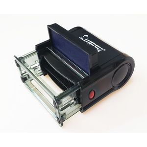 Sello autoentintable personalizado con diseño de logotipo personalizado de fábrica al por mayor <span class=keywords><strong>para</strong></span> tarjetas, oficina, manualidades en <span class=keywords><strong>papel</strong></span>, sello autoentintable - Product Image 1
